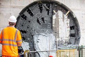 HS2 Long Itchington Woodtunnel breakthrough